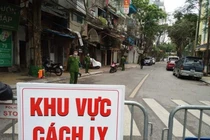 Sáng 1/2, có 2 ca mắc mới COVID-19 trong cộng đồng đều tại Hà Nội