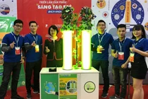 Đèn tảo lọc không khí và bụi mịn