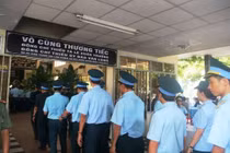 Xúc động trong lễ truy điệu 2 phi công rơi máy bay