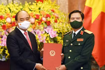 Thượng tướng Nguyễn Tân Cương giữ chức Tổng Tham mưu trưởng QĐND Việt Nam