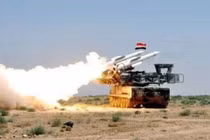 Phòng không Syria bắn hạ UAV trên không phận Damascus