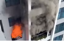 Không trú trong nhà vệ sinh khi có cháy