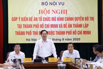 Góp ý Đề án chính quyền đô thị TPHCM và lập TP Thủ Đức