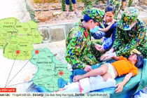 Bão số 9 xóa sổ một ngôi làng ở Trà My