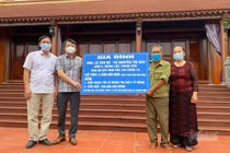 Vợ chồng người thương binh gom 4,5 tỷ đồng dưỡng già tặng quỹ vắc xin