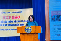 Tổng cục trưởng Tổng cục Thống kê (Bộ Kế hoạch và Đầu tư), bà Nguyễn Thị Hương.