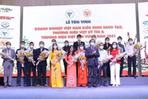 Tôn vinh các thương hiệu Việt điển hình sáng tạo