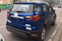 Ford EcoSport mới lộ diện, bỏ lốp dự phòng sau cốp