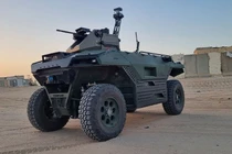 Israel giới thiệu xe robot chiến đấu mặt đất REX MK II đa nhiệm 