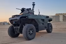 Israel giới thiệu xe robot chiến đấu mặt đất REX MK II đa nhiệm 