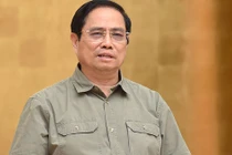 Thủ tướng Phạm Minh Chính nhấn mạnh tư tưởng “phòng dịch tốt thì không phải chống dịch”. Ảnh: VGP/Nhật Bắc