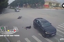 Hiện trường vụ tai nạn.