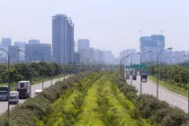 Hà Nội "đại tu" đại lộ Thăng Long