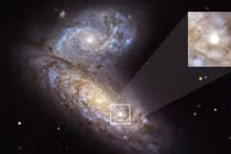 Hình ảnh một siêu tân tinh trước khi phát nổ