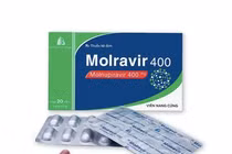 Giá bán lẻ Molnupiravir trên thị trường từ 8.675 đồng - 12.500 đồng