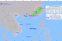 Áp thấp nhiệt đới có khả năng mạnh lên thành bão