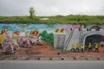 Đường bích họa dài nhất Thủ đô