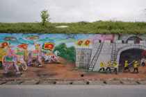 Đường bích họa dài nhất Thủ đô