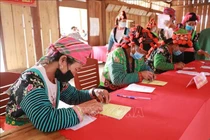 Đến 15 giờ, tỷ lệ cử tri đi bầu cử ở nhiều địa phương đạt gần 100%