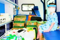 Bé 7 tuổi bị bỏng nặng được xuất viện sau 6 tháng ròng rã điều trị chuyên sâu