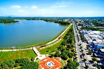 Một góc trung tâm huyện Xuyên Mộc, tỉnh Bà Rịa - Vũng Tàu (Ảnh minh họa). 