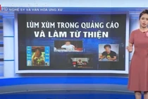 Hoài Linh, Thủy Tiên và loạt nghệ sỹ bị VTV gọi tên trong bản tin Câu chuyện văn hóa  với chủ đề  "Nghệ sỹ và văn hóa ứng xử" (Ảnh chụp màn hình).