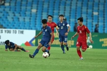 Chung kết U23 Đông Nam Á: Pha đánh đầu mở tỷ số của Bảo Toàn