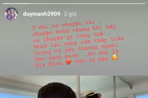 Duy Mạnh lần đầu lên tiếng sau tin đồn đánh vợ