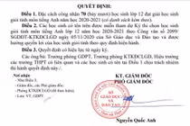 Đạt 6.5 IELTS trở lên, 70 học sinh ở Hà Tĩnh được đặc cách là HSG cấp tỉnh