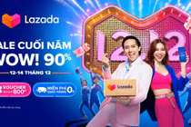 Lazada Việt Nam: Doanh thu và lượng đơn hàng Lễ hội mua sắm 12.12 tăng gấp đôi.