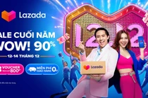 Lazada Việt Nam: Doanh thu và lượng đơn hàng Lễ hội mua sắm 12.12 tăng gấp đôi.