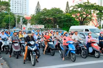 Đà Nẵng: Thí điểm kiểm soát khí thải mô tô, xe gắn máy 