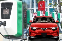 Trạm sạc xe điện của VinFast.