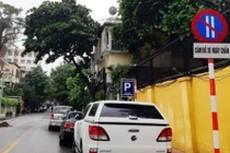 Hà Nội: Thu hơn 152 triệu đồng vi phạm đỗ xe theo ngày chẵn - lẻ