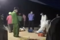 Hiện trường vụ án mạng.