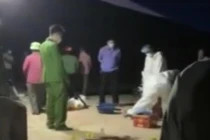 Hiện trường vụ án mạng.