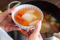 Canh cà rốt củ cải