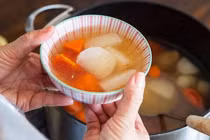 Canh cà rốt củ cải