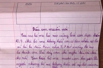 Bức thư phản đối áp lực điểm 10 khiến phụ huynh lặng người