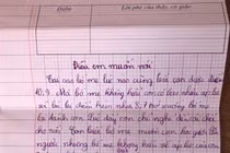 Bức thư phản đối áp lực điểm 10 khiến phụ huynh lặng người