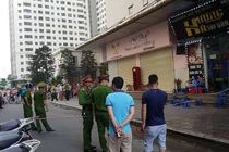 Sau 2 tiếng nổ lớn, người đàn ông đổ vật ở chung cư HH Linh Đàm