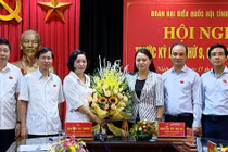 Bí thư Tỉnh ủy Nguyễn Thị Thu Hà được bầu làm Trưởng đoàn Đại biểu Quốc hội tỉnh Ninh Bình