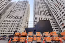 Tạm phong tỏa một tòa nhà tại khu HH Linh Đàm