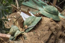 RÀO TRĂNG - người đi, mũ để lại