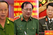 3 thượng tướng thôi chức vụ Thứ trưởng Bộ Công an từ 1/6