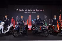 Honda Vision mới ra mắt, giá khởi điểm như cũ