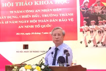 Giữ vững vai trò lãnh đạo của Đảng đối với Công an nhân dân