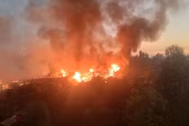 cháy trại tị nạn Rohingya