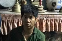 Bị án Trần Thanh Hải lúc ra đầu thú.