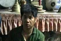 Bị án Trần Thanh Hải lúc ra đầu thú.